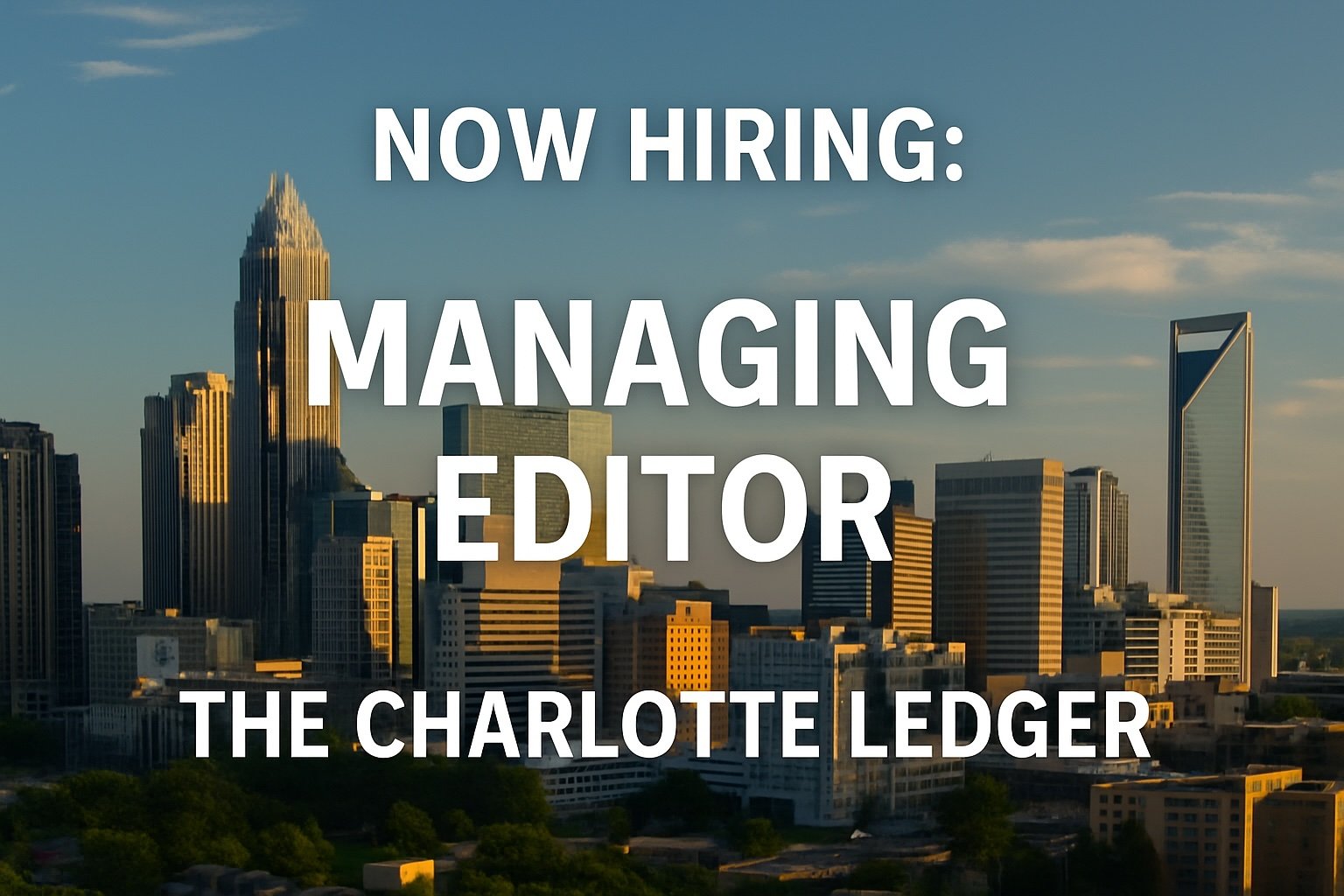 Now hiring: Managing editor