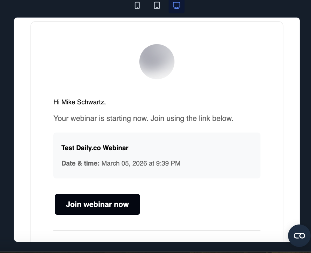 Webinar Testing 21